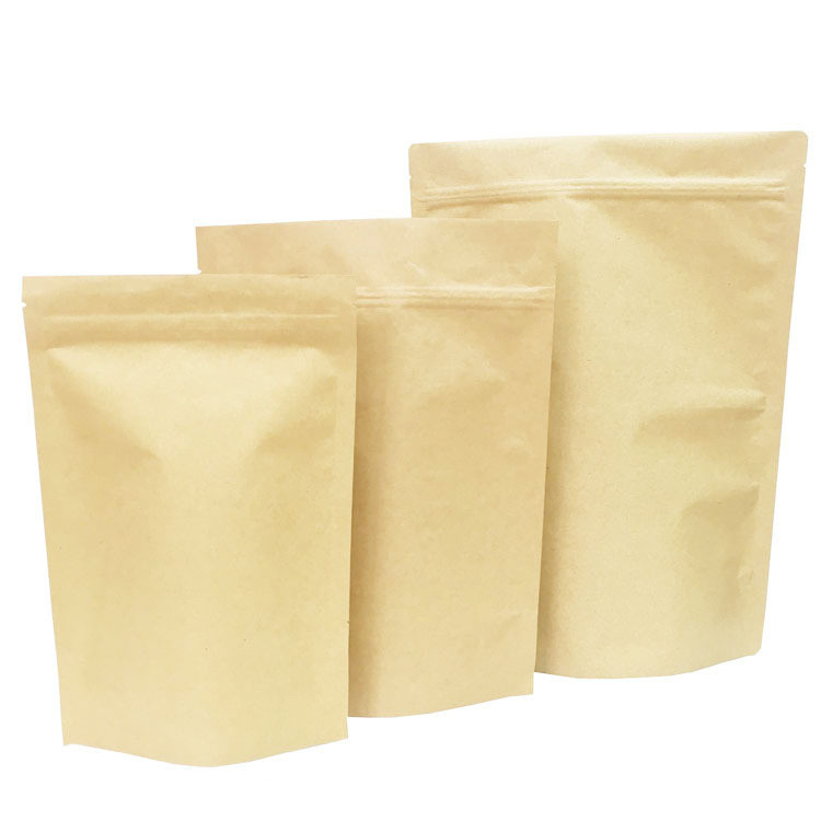 Biodegradable kraft paper tea packaging bag